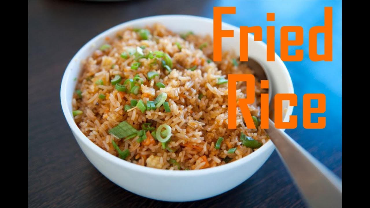 Chinese Style Fried Brown Rice - Easy Fried Rice --The Frugal Chef