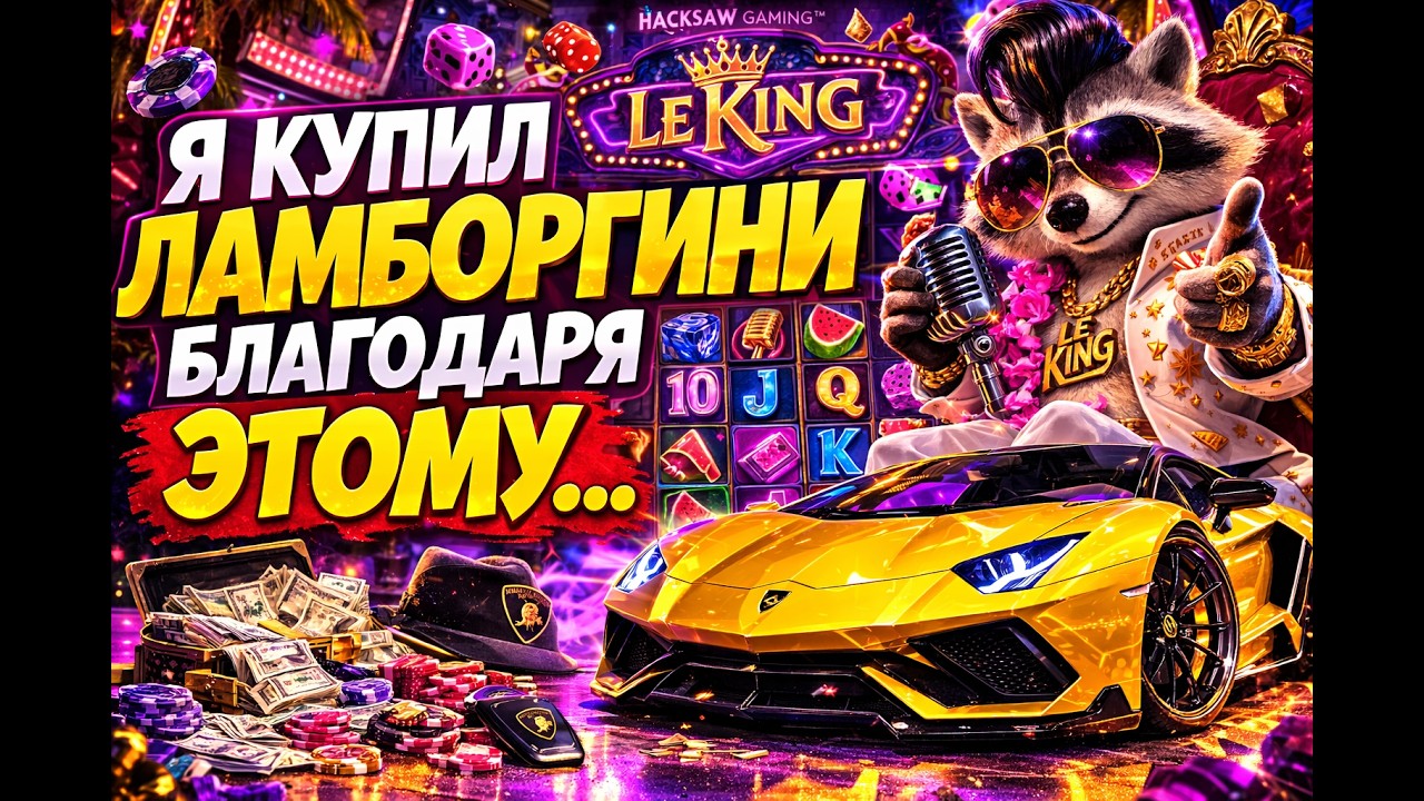 LE KING - ЭТО НОВАЯ МЕТА ФАРМА | Я КУПИЛ LAMBORGHINI!!!