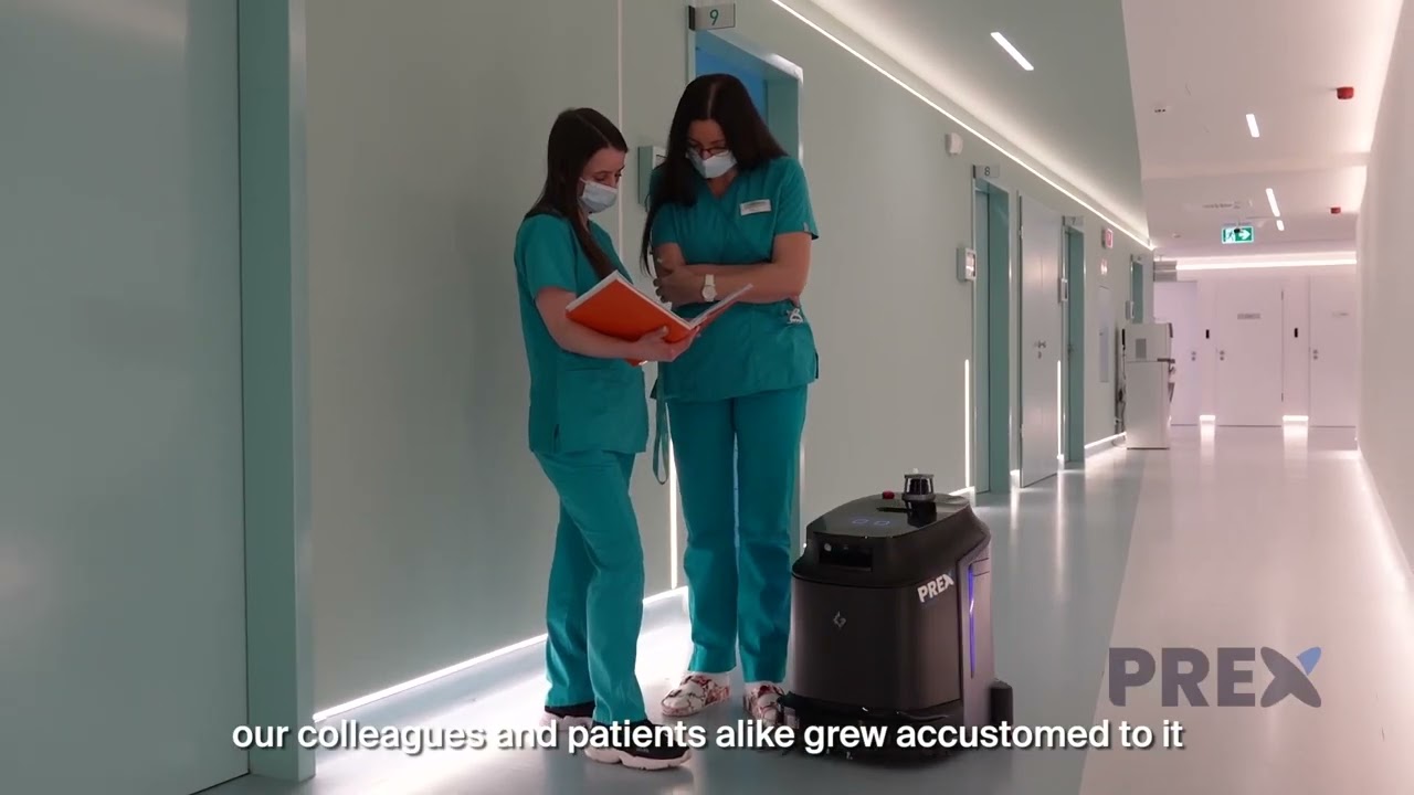 Автоматизация уборки: успех медицинского центра Waberer с роботом Phantas