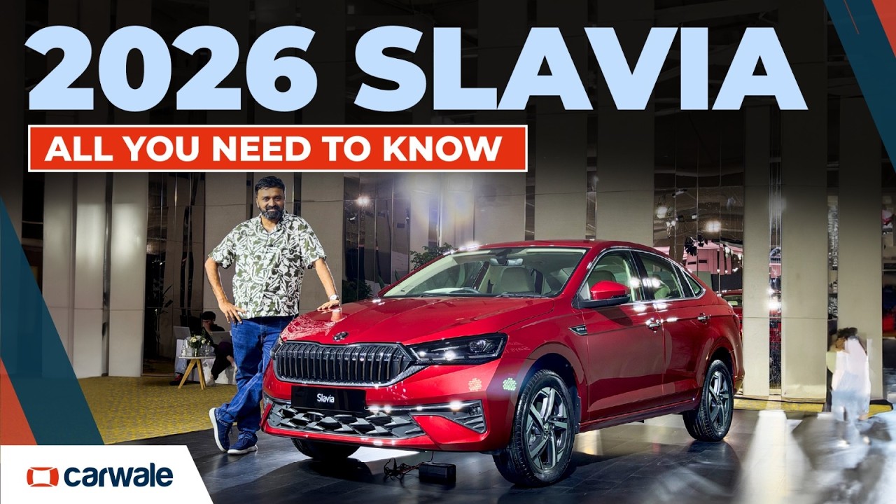 2026 Skoda Slavia Facelift Walkaround | What's New & What's Missing?