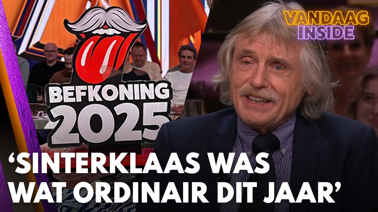 Vandaag Inside blikt terug op Sinterklaas-uitzending: 'Hij was wat ordinair dit jaar'