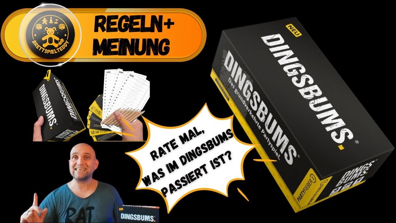 Dingsbums | Tutorial: So wird's gespielt (Regeln & Ersteindruck)