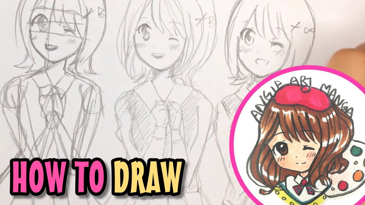 How to practice drawing manga