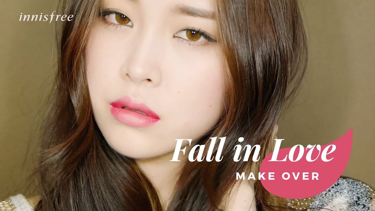 SELF BEAUTY X innisfree 포근한 니트와 함께하는 가을 무드 립 메이크업