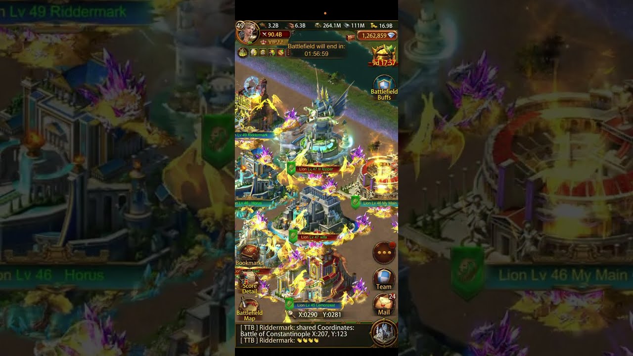 C1 Allstars Prelims - Group D Lion POV - Evony TKR 