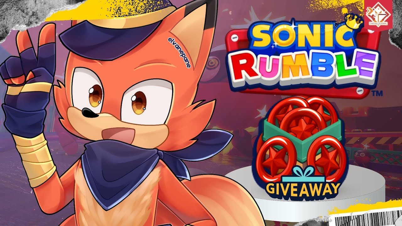 SONIC RUMBLE - SECOND 300 RED STAR RINGS GIVEAWAY | Use Code: hazcofox [ Hazco Fox I VPlayers ]