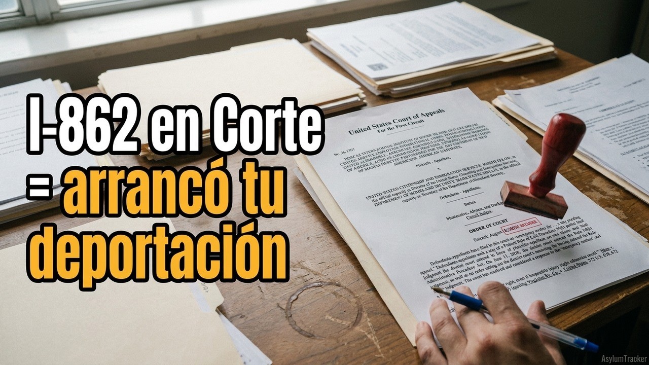 Asilo Defensivo: Materiales de Corte vs. USCIS, &iexcl;la I-862 es la clave probatoria!