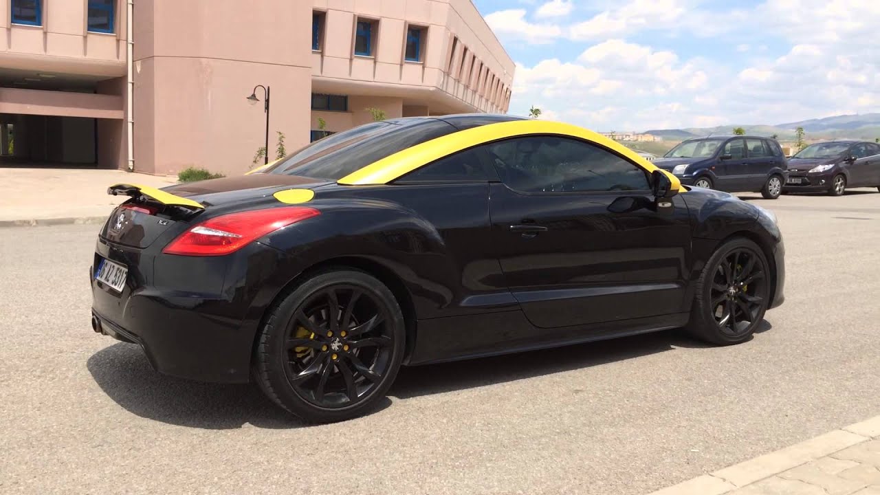 Peugeot RCZ 200 THP custom exhaust & blow-off valve (06AZ5317)