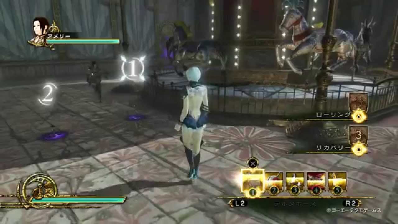 Deception IV: Another Princess - Gameplay de Laegrinna (JP)