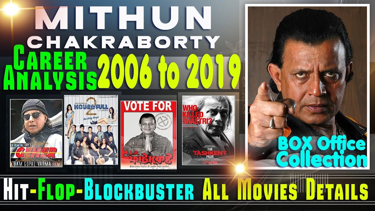 Mithun Chakraborty 2006-2020 All Hit or Flop Movie | मिथुन की साल 2006-2020 की हिट और फ्लॉप फिल्में
