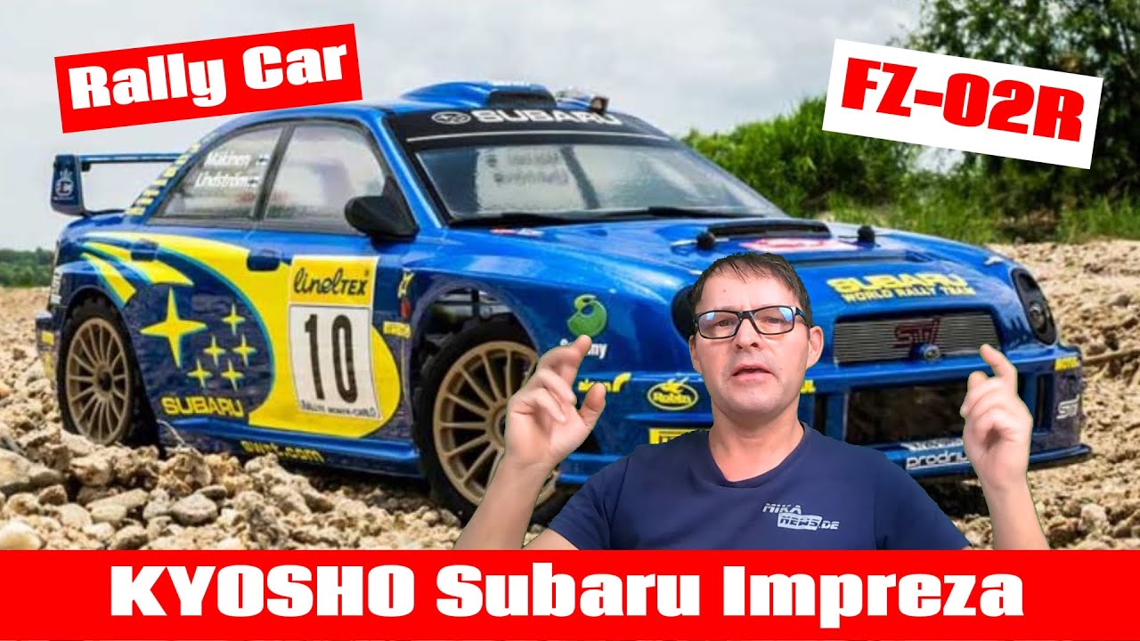 Breaking News: Kyosho Subaru Impreza Rally Car FZ-02R - Rallycross #rc #rally #subaru