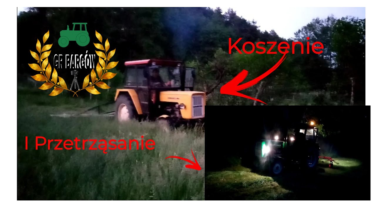 Koszenie i przetrząsanie trawy! Ursusy w akcji!