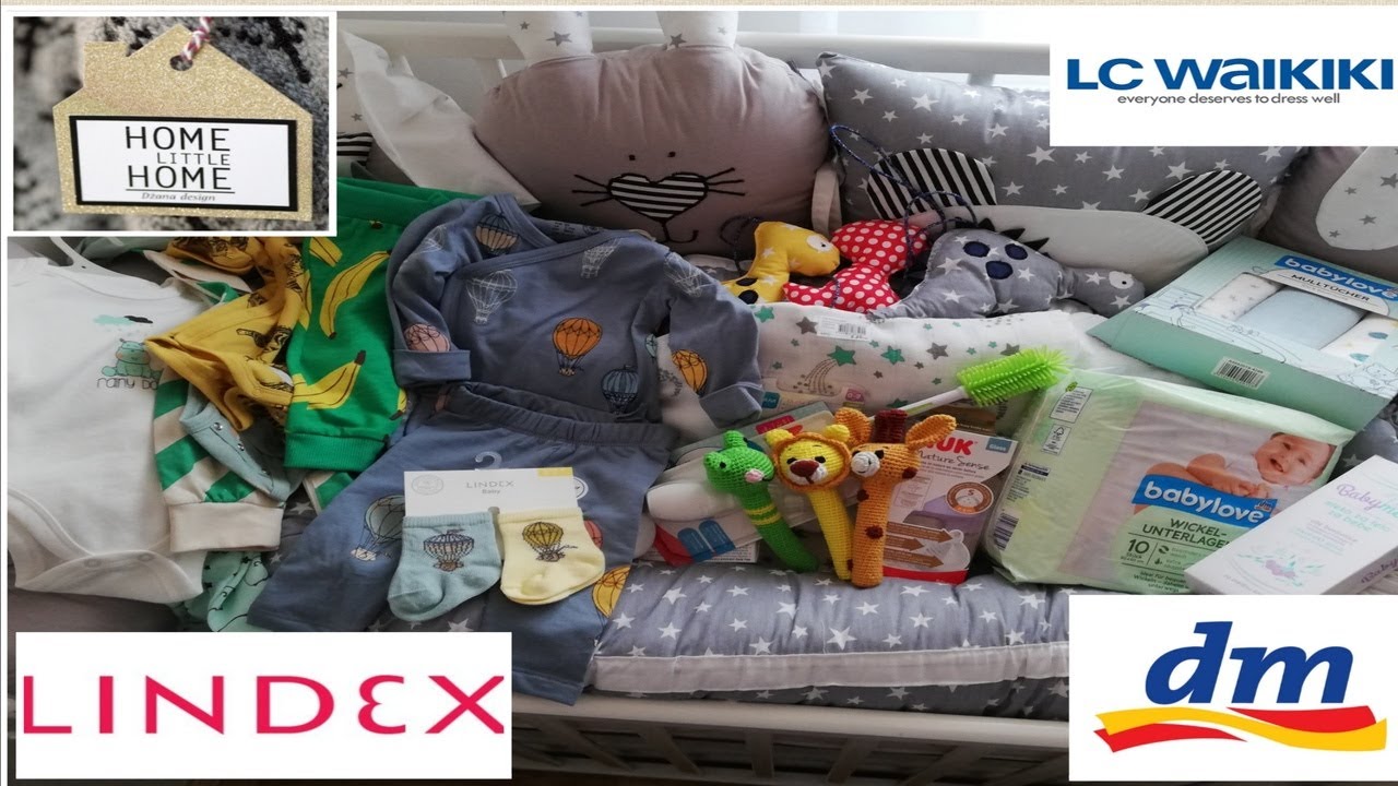 STIŽE BEBA -PRVA KUPOVINA  HAUL ( HOME LITTLE HOME, DM, AKSA,LINDEX,LC WAIKIKI)