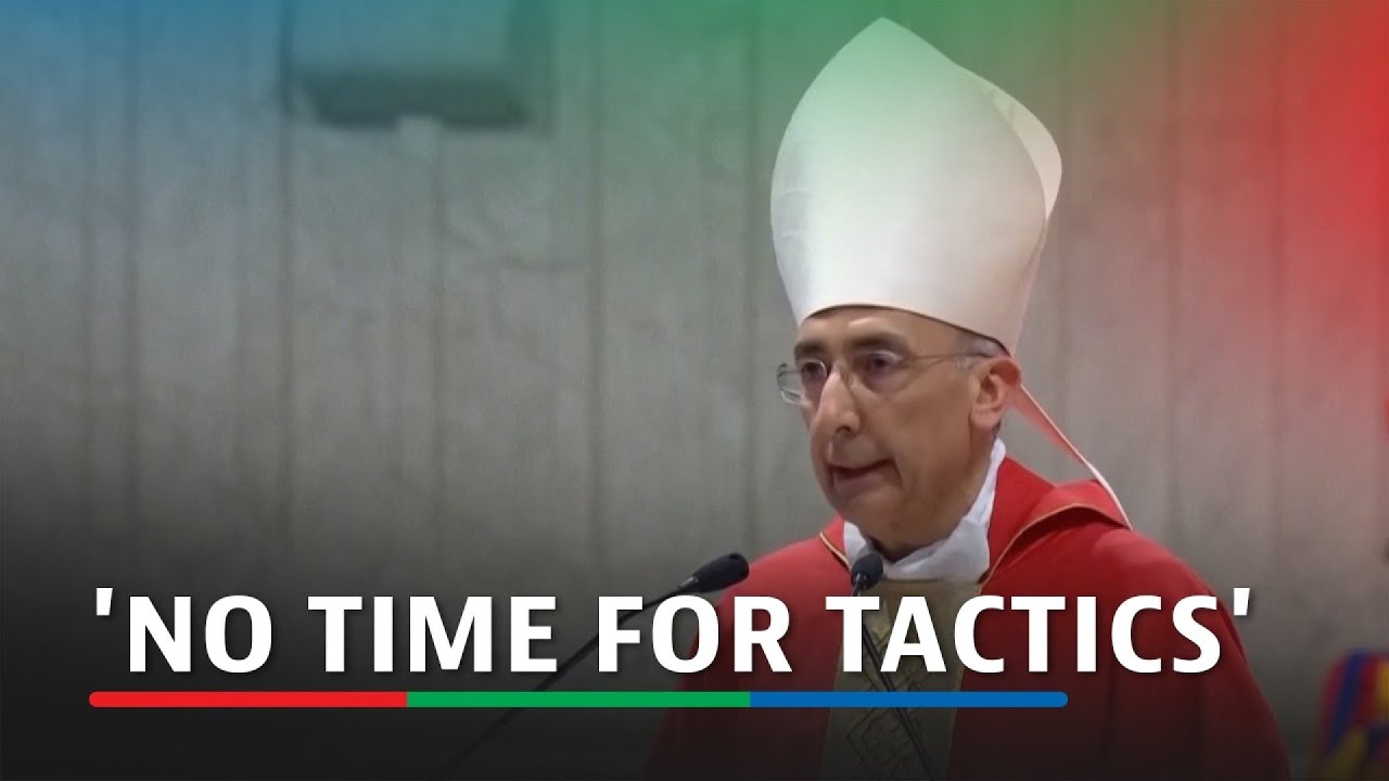 'No time for tactics', cardinal Reina says at mourning mass for Pope Francis | ABS-CBN News