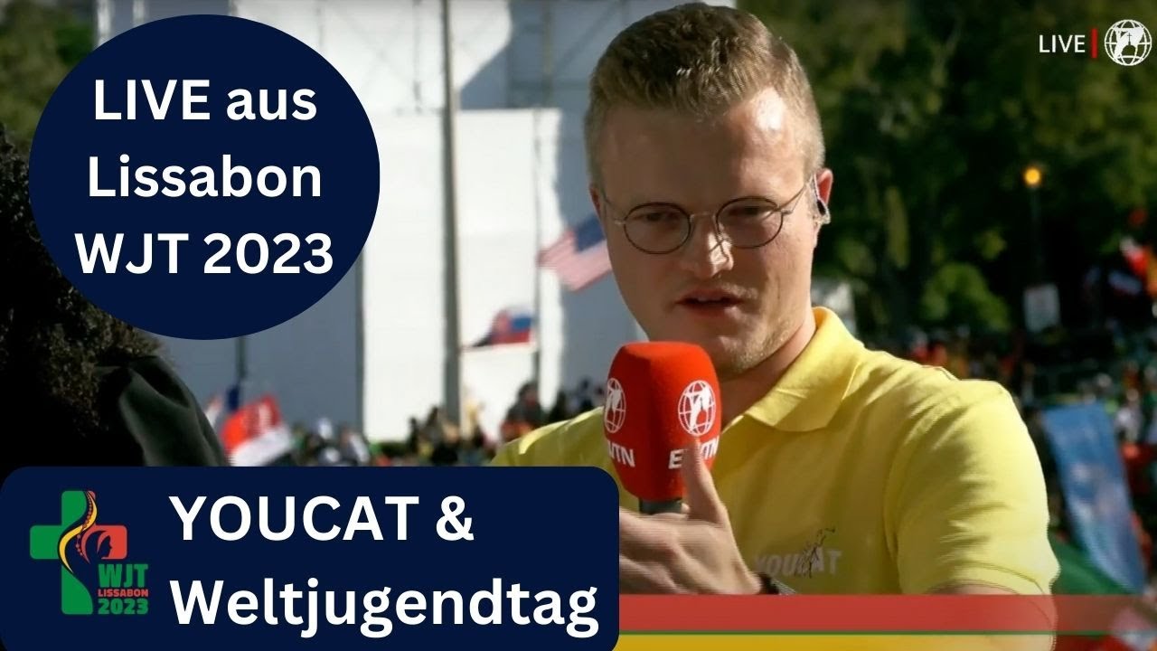 YOUCAT und Weltjugendtag | Markus Roth im Interview mit EWTN | Live aus Lissabon