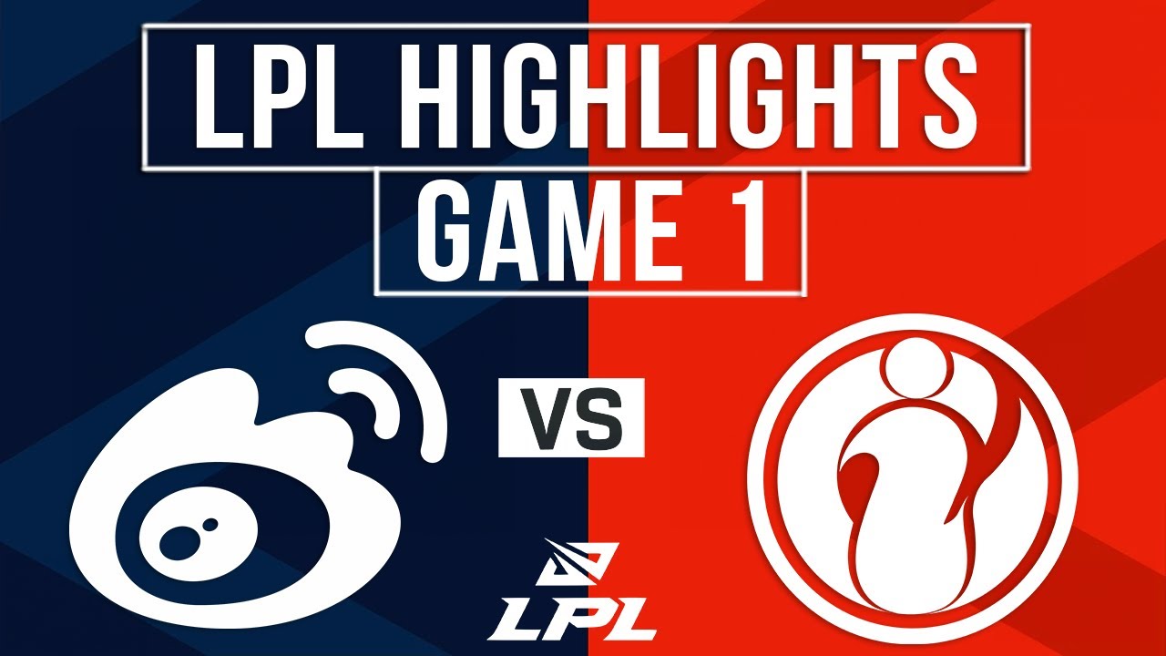WBG vs IG Highlights Game 1 | LPL 2026 Split 1 | Weibo Gaming vs Invictus Gaming