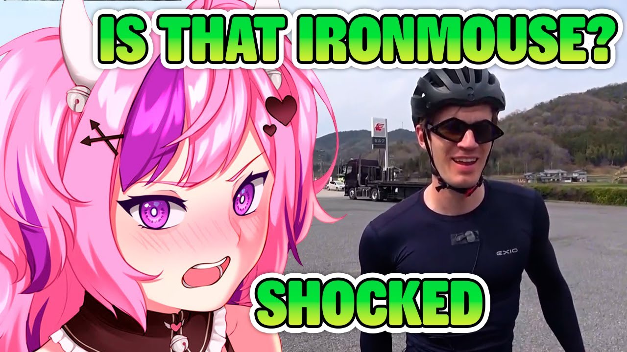 Ironmouse Shocks PewDiePie With Her Voice On CDawgVA Cyclothon