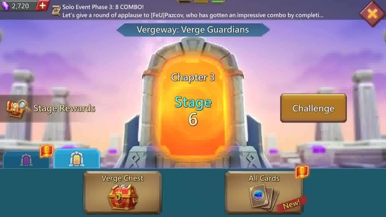 Lords Mobile Vergeway Chapter 3 stage 6