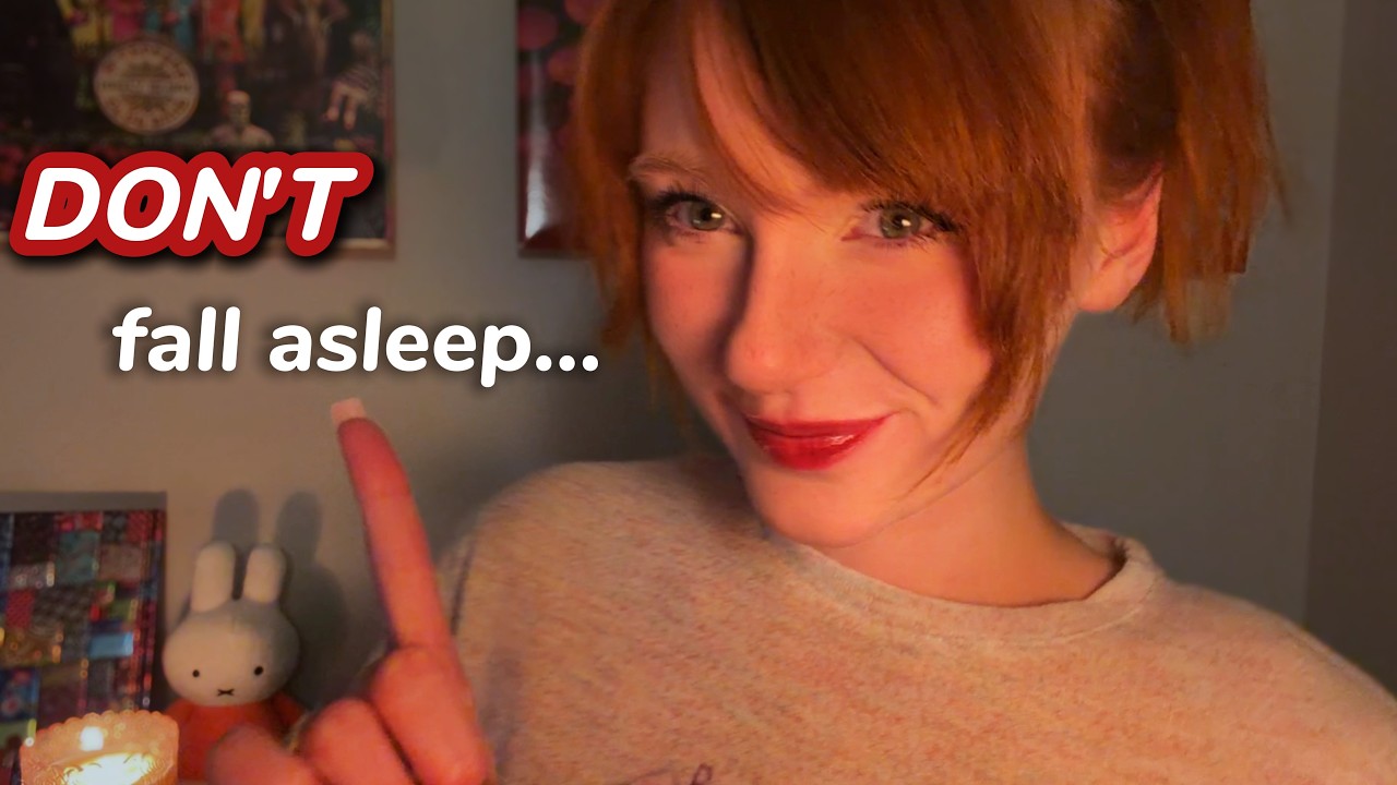 asmr 💤 DO NOT fall asleep UNLESS..... (soft spoken and whispered for relaxation)