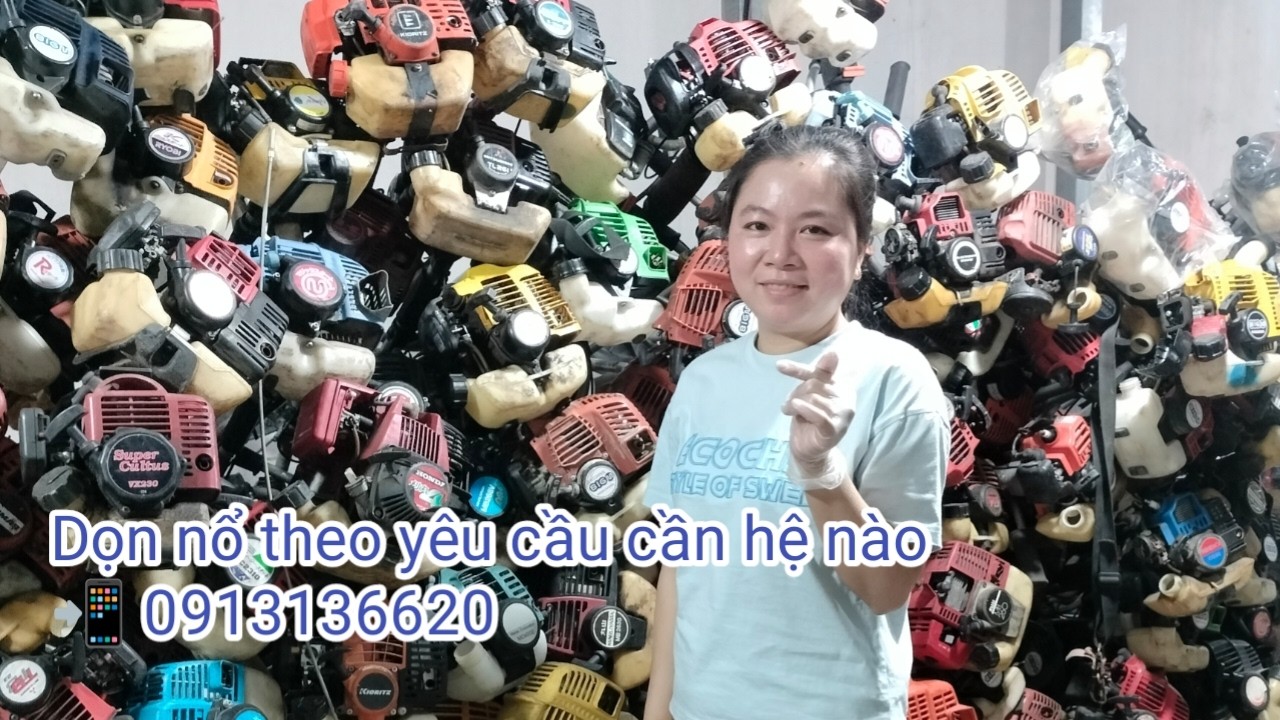 14/3 máy cắt cỏ nhật bãi chưa dọn nổ về số lượng nhiều, anh chị chú bác cần hệ j 📲0913136620 gặp em