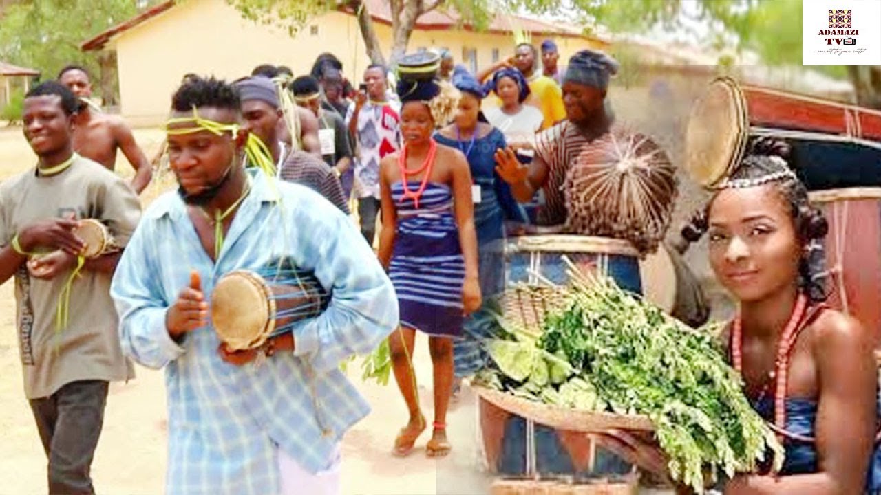 A Typical West African Cultural Day Celebration In Kuteb Taraba State Nigeria