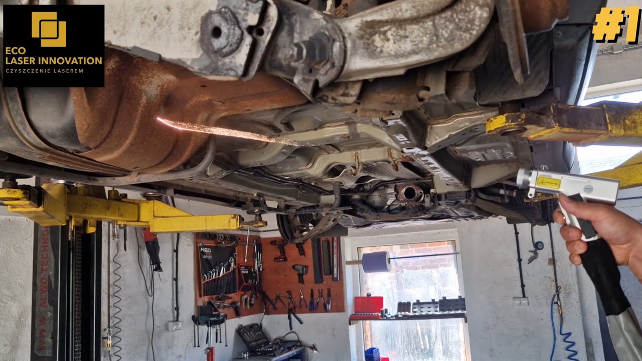 #1 Czyszczenie podwozia laserem + konserwacja epoxyd + cobra Honda CRV