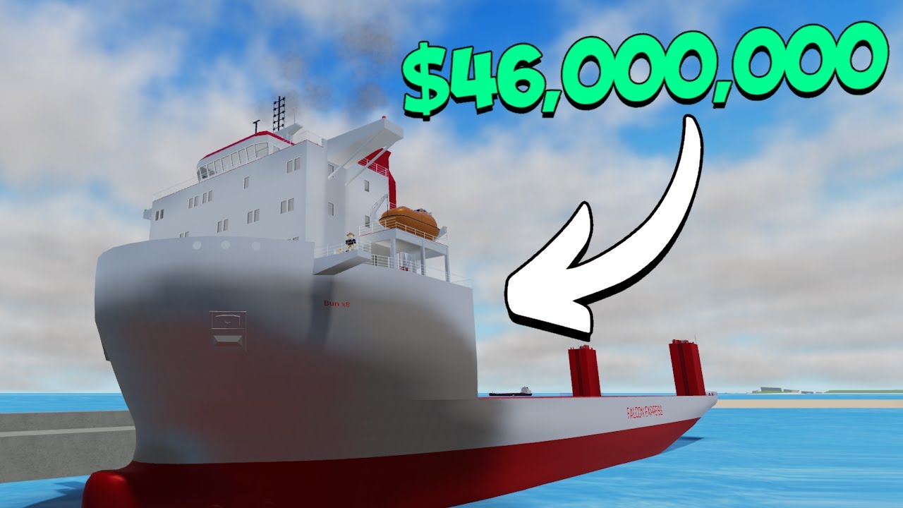 СУПЕР дорогая покупка корабля в Shipping Lanes (Roblox)