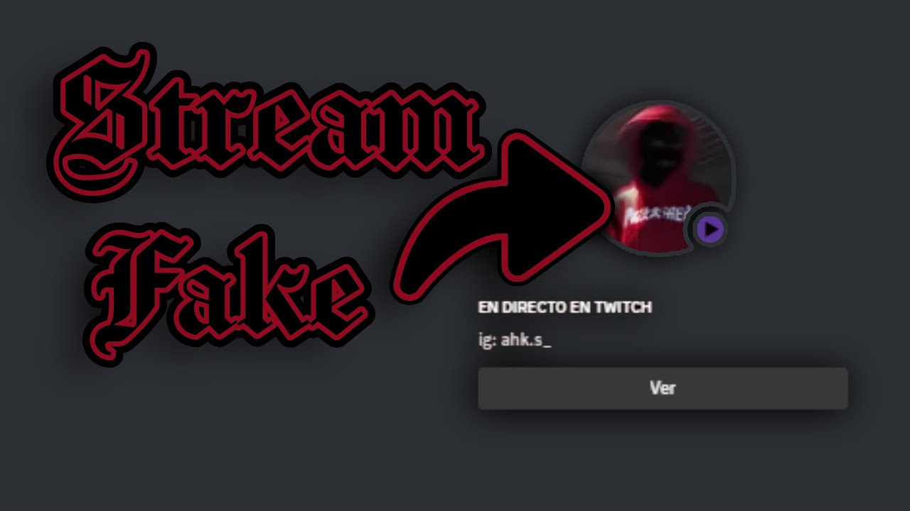 Discord Stream Status FAKE | Espa&ntilde;ol | Hxck Inspect'$
