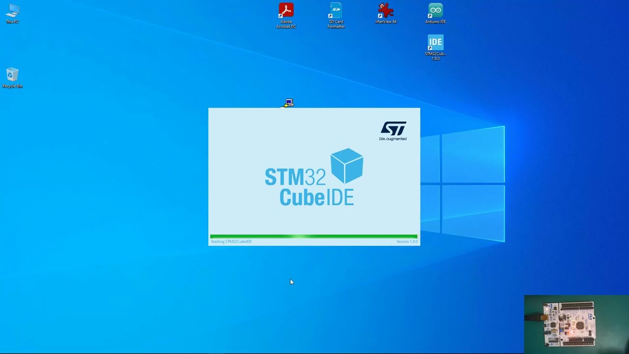 0. Installing stm32CubeIDE and Creating a Blank Project