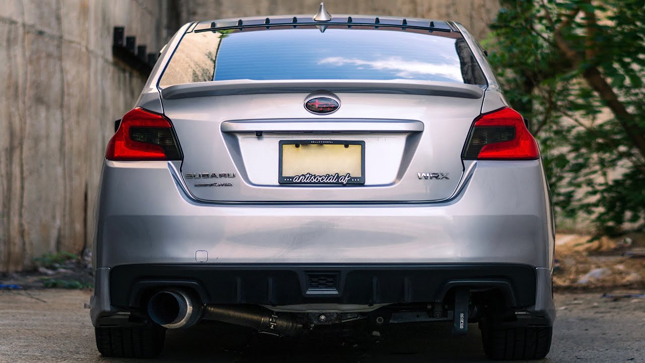 Subaru WRX Tomei Expreme Ti Exhaust Sounds