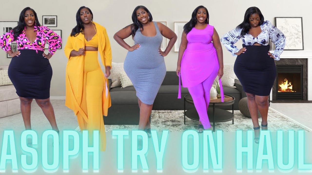 SUPER CUTE ASOPH PLUS SIZE TRY ON HAUL| 2X| PRETTYNICI