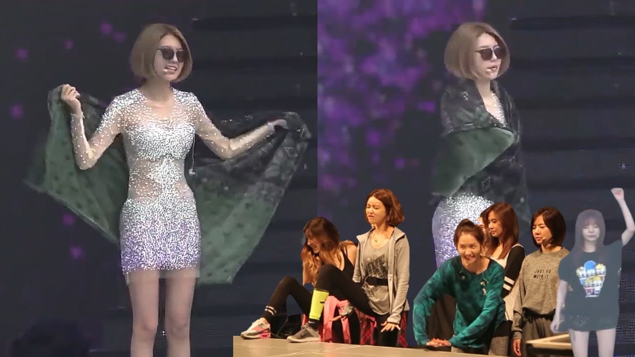 레몬소주에 가려진 소녀시대 웃긴 리허설모음