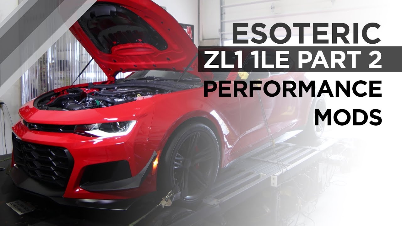 Camaro ZL1 1LE series by ESOTERIC. Part 2 - Performance Mods