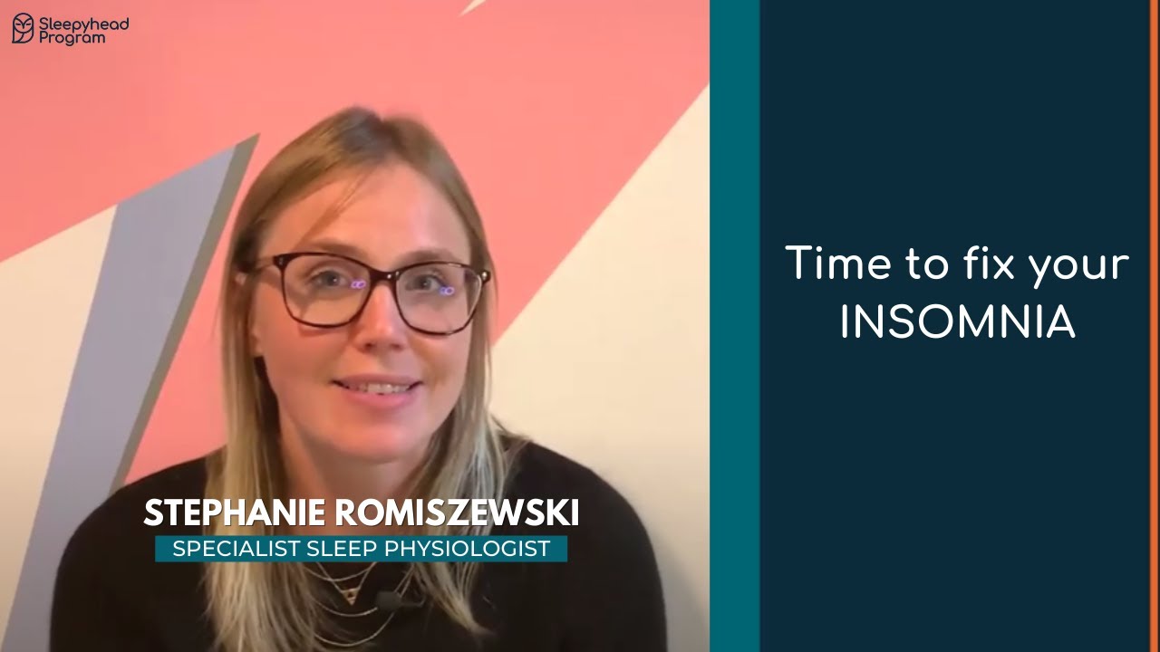 It's time to get rid of your insomnia for good!