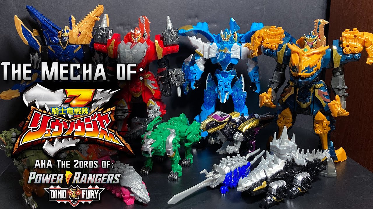 Kishiryu Sentai Ryusoulger DX Mecha (Power Rangers Dino Fury Zords)