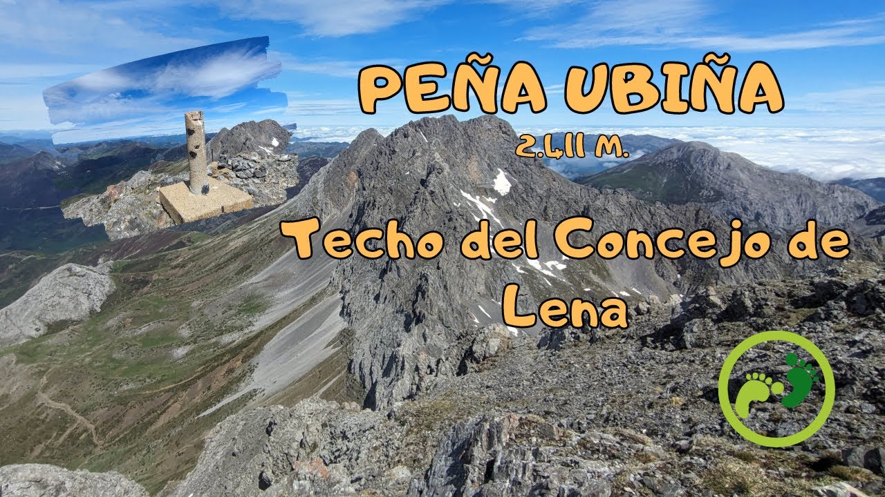 RUTA a PEÑA UBIÑA desde CASA MIERES, 👣⛰️👣