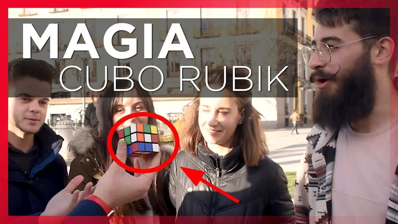 Magia para resolver un cubo de RUBIK | Borja Montón - Domina La Magia