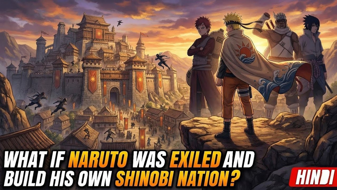 💥What If Naruto Was Exiled And Build His Own Shinobi Nation? 💥