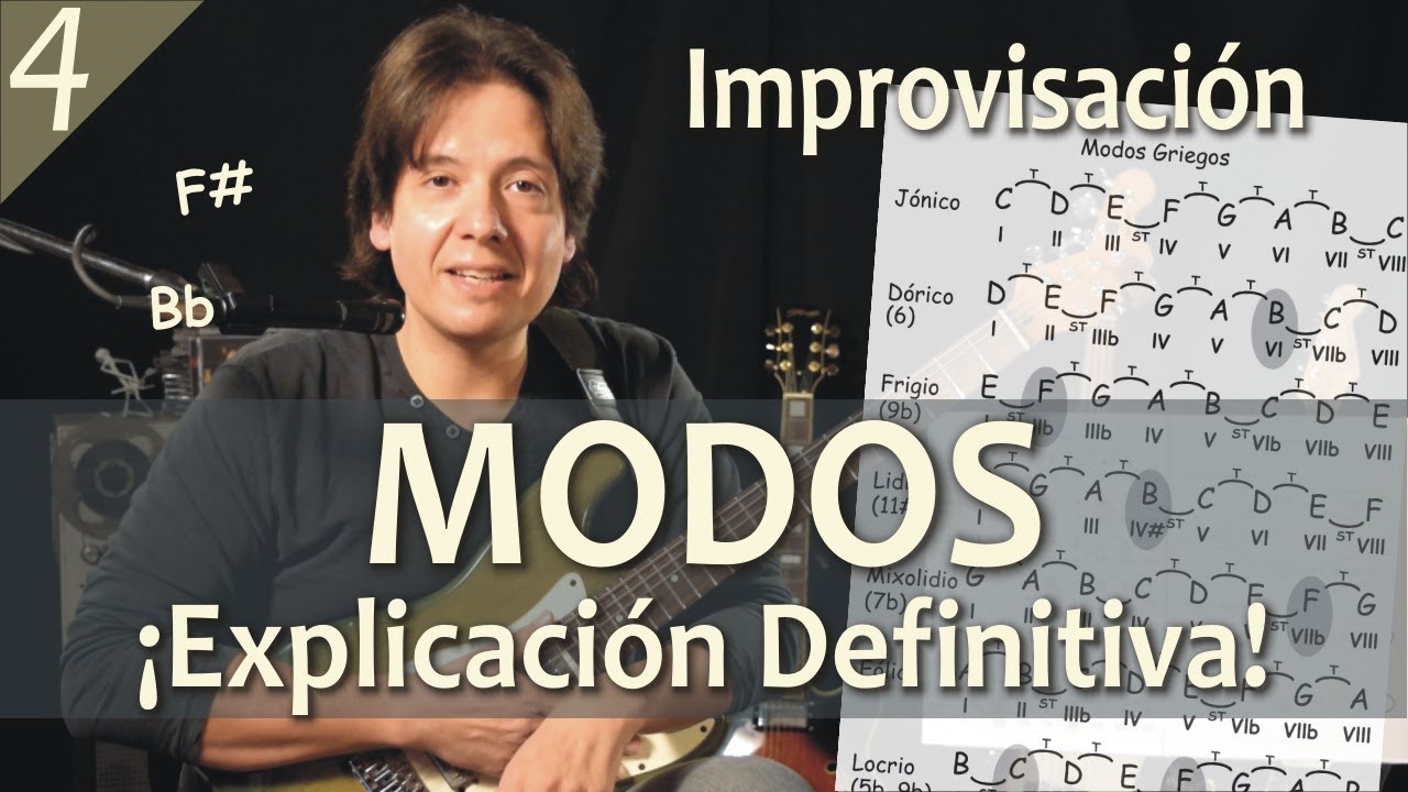 Modos Griegos 4 - Modos Griegos  Explicación, teoría y desarrolo - Tutorial