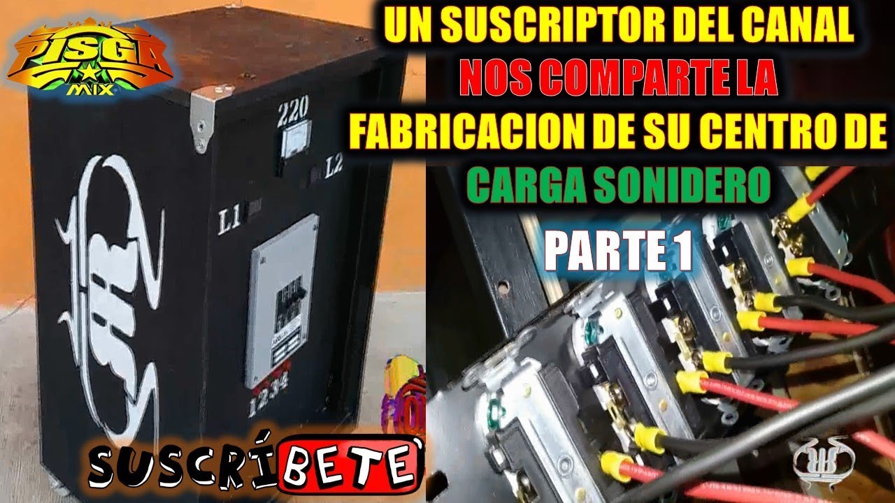 MIRA 😱COMO ARMA👷 SU CENTRO DE CARGA⚡ DESDE CERO UN SUSCRIPOR📽️✨DEL CANAL 💥 P1