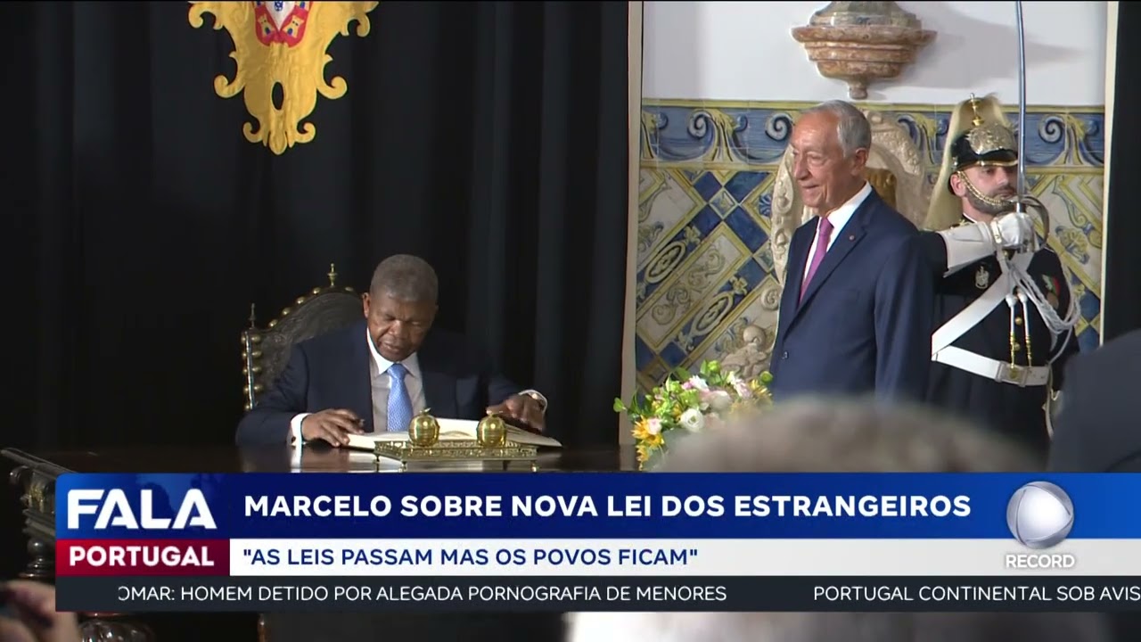 João Lourenço em Portugal