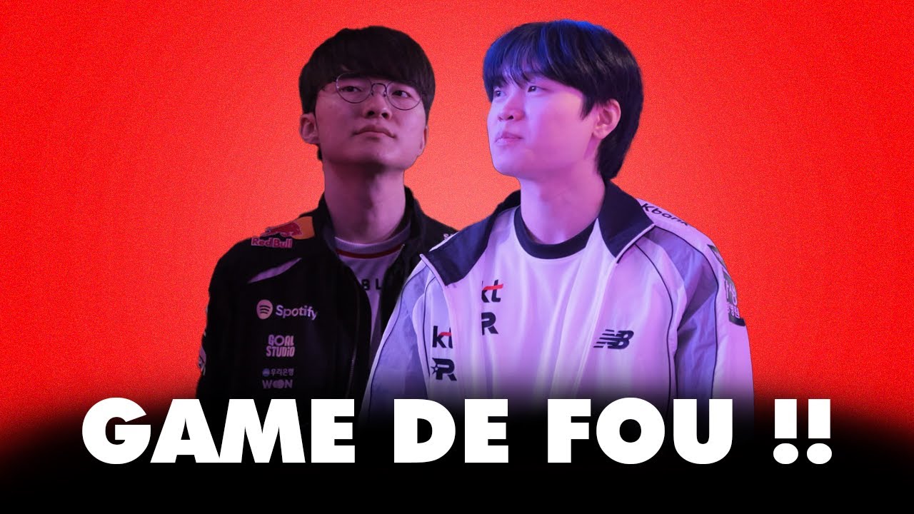 T1 contre KT remake de la finale des Worlds : mon debrief !