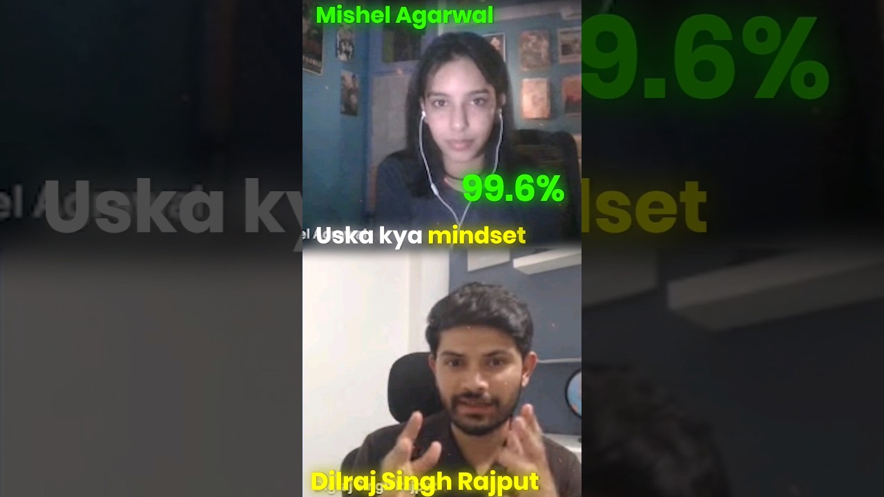 what is the midset of the Topper 💯🔥|| Ft. CBSE topper 99.60% #mindset #motivation #shorts