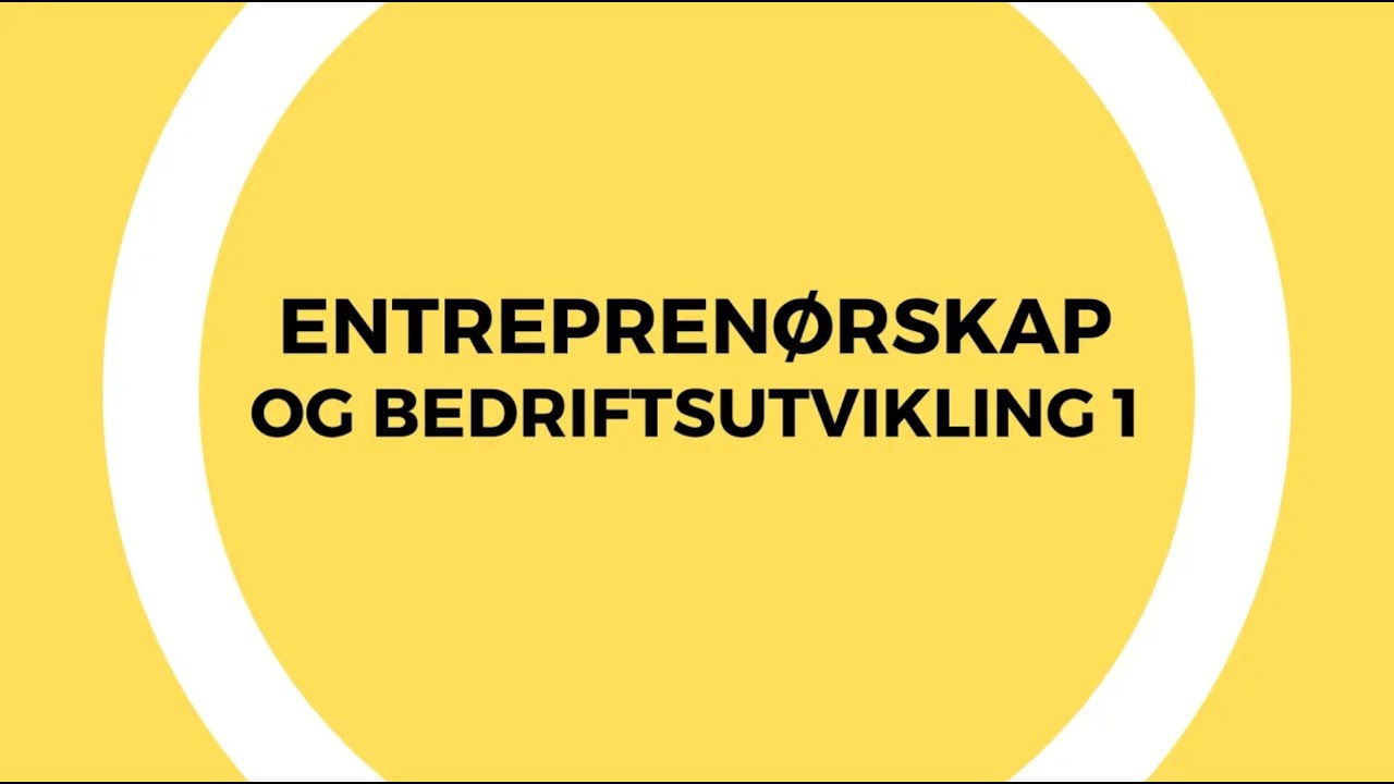 Kreativitet og Innovasjon