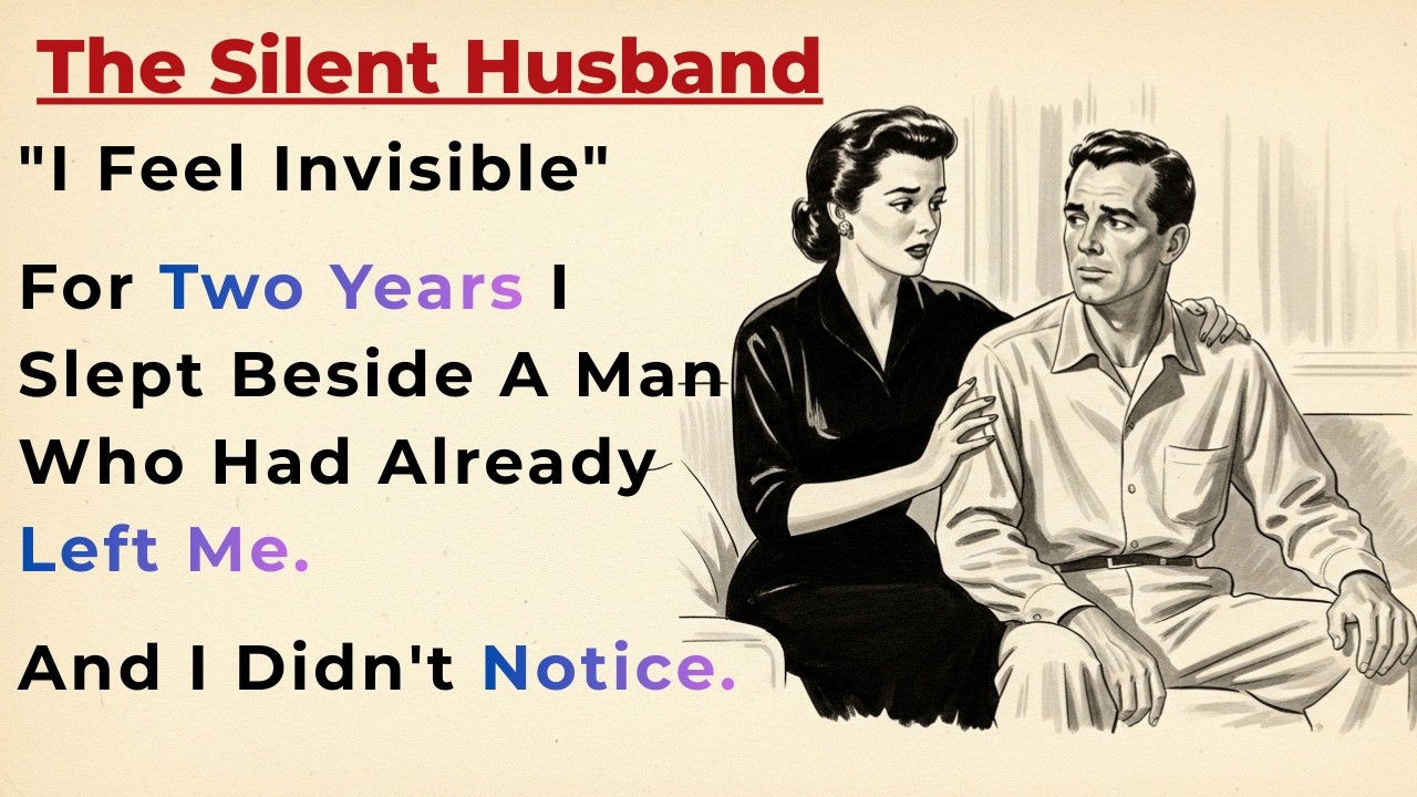 Learn English through Stories Level 3 🔥 The Silent Husband | English Listening Practice