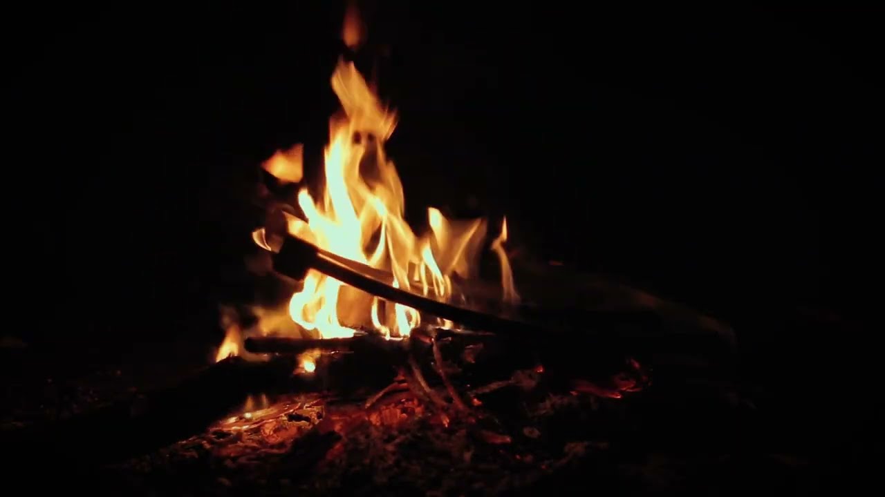Fireplace Crackling | 1 Hour | Study / Relax / Sleep | Cozy Fire Ambience