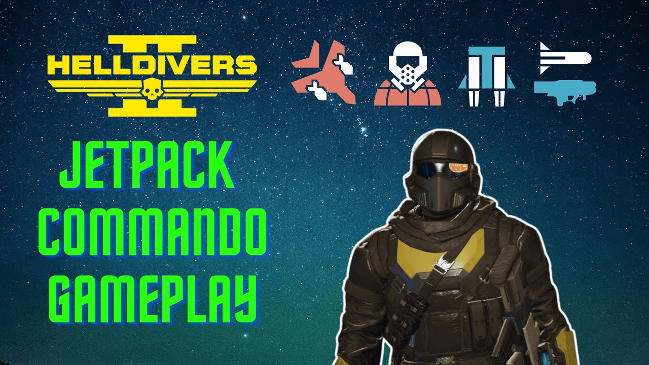 Helldivers 2: Jetpack Commando Vs The Jet Brigade (Solo Max Difficulty / All Clear / No Deaths)