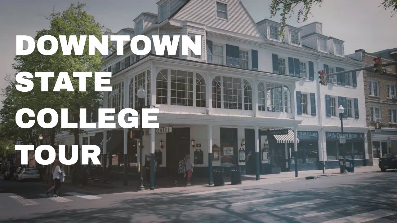 Downtown State College tour - Penn State University