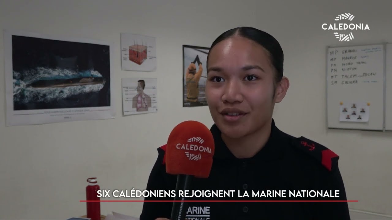Six Calédoniens rejoignent la Marine nationale