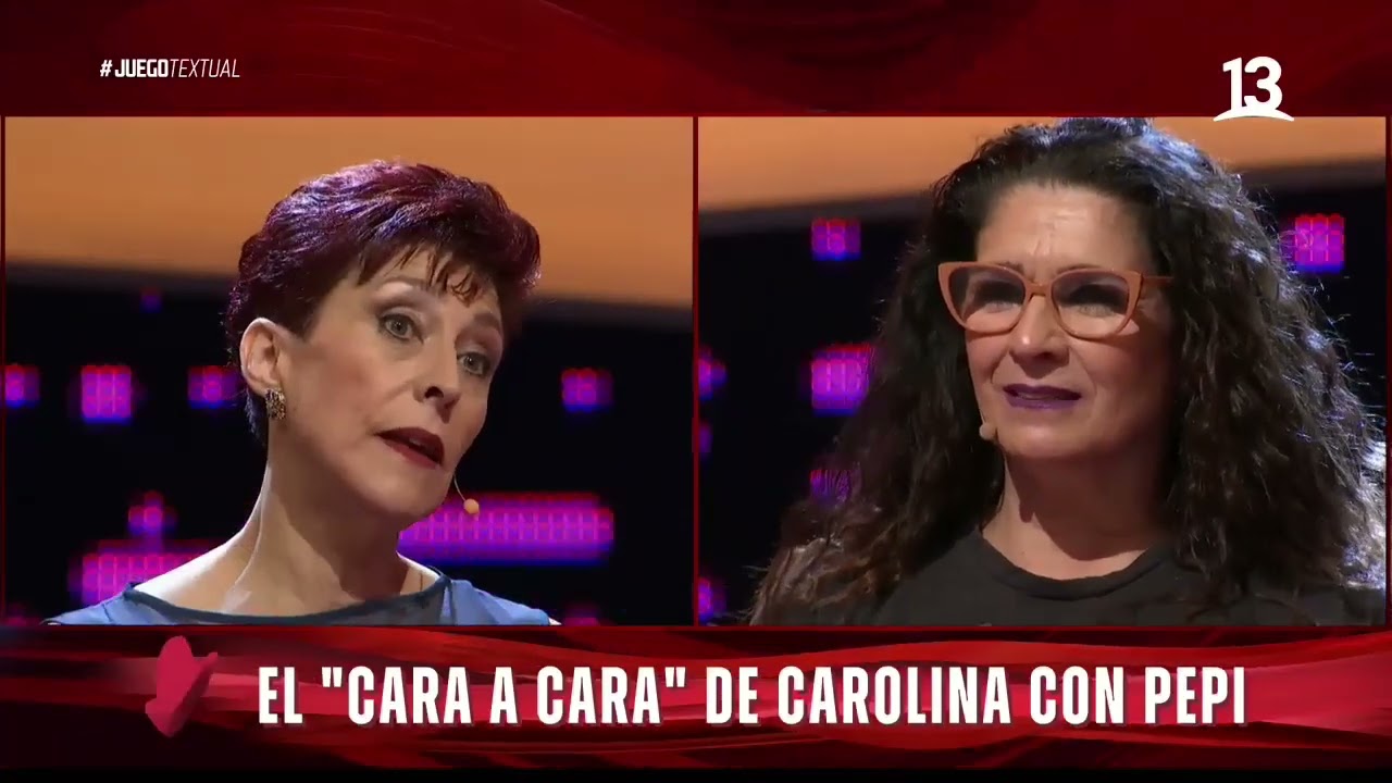 Cara a cara con la Dra. Carolina Herrera. Juego Textual, Canal 13.